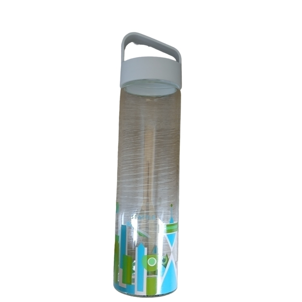 Starbucks 2017 You Are Here Collection Water Bottle, Seattle, 18.5 Fl Oz